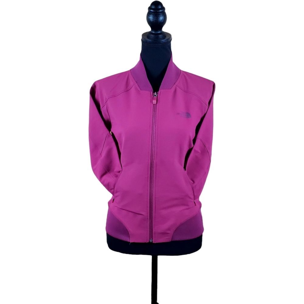 THE NORTH FACE Magenta Zip-Up Athletic Jacket Women’s Lightweight